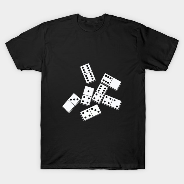 Play some dominoes! T-Shirt by Avisnanna